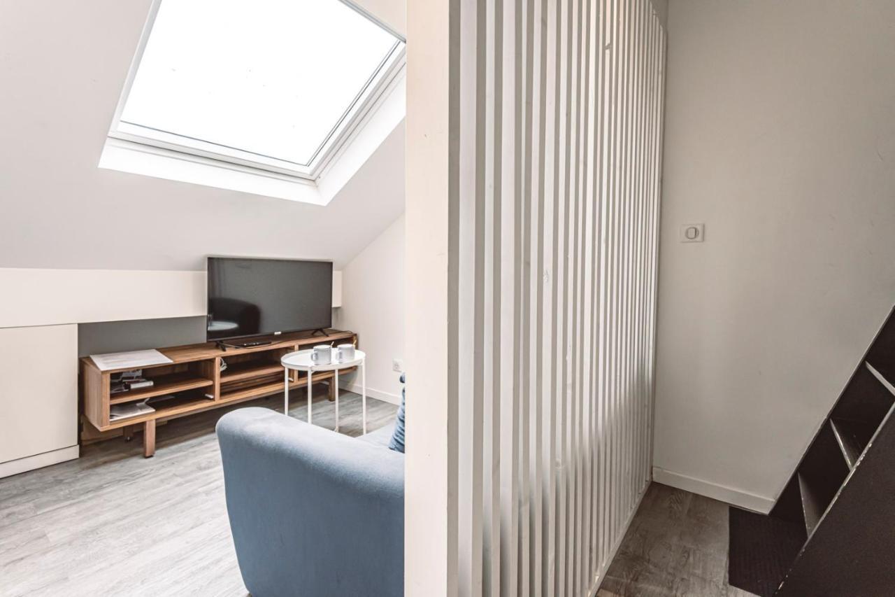Le Coquet Logement Climatise Face A La Cathedrale - 3G Reims Exterior foto