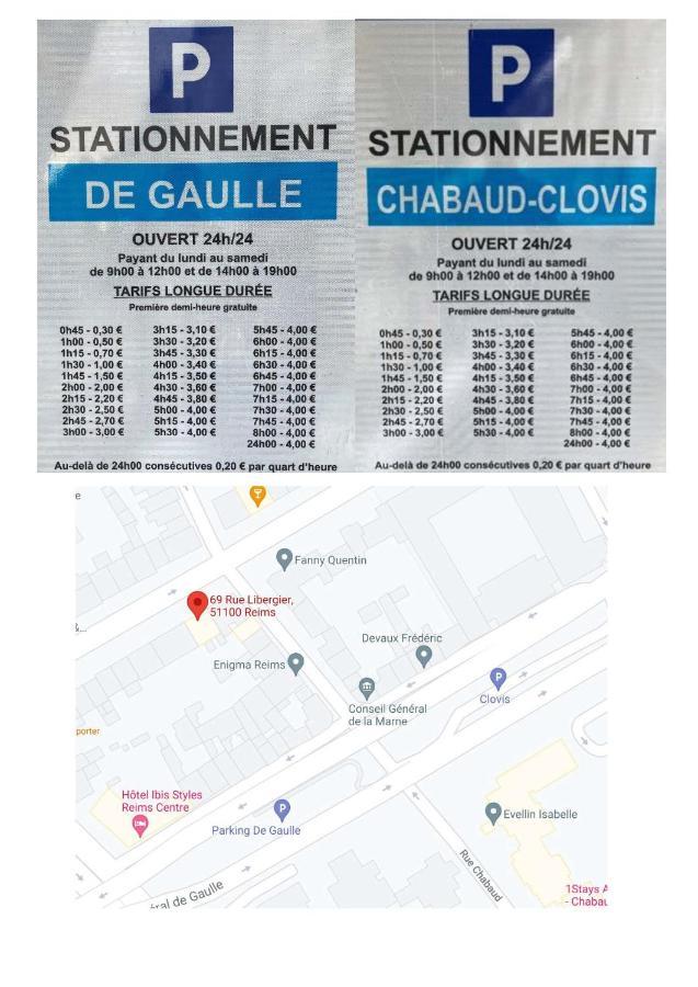 Le Coquet Logement Climatise Face A La Cathedrale - 3G Reims Exterior foto